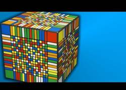 Enlace a Resuelve un cubo de rubik de 17x17x17 en 7 horas y media [Time-lapse]