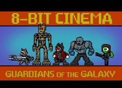 Enlace a Así se vería 'Los guardianes de la galaxia' en 8 bits