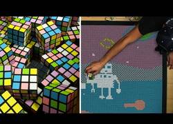 Enlace a Esto es lo que se consigue con 1296 cubos de Rubik y un poco de paciencia
