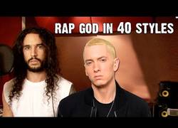 Enlace a ¿Cómo sonaría la última de Eminem en estilos distintos?
