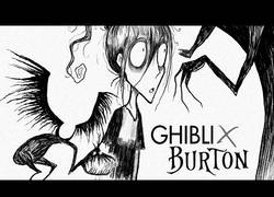 Enlace a Ghibli x Burton, dos universos mezclados