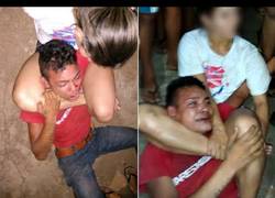 Enlace a Ladrón en Brasil inmovilizado por una luchadora de la MMA [Abstenerse sensibles]