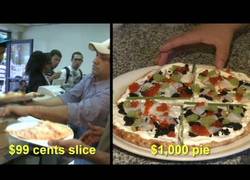 Enlace a Comparativa de las pizzas de 1$ en Nueva York frente a las de 1000$ [Inglés]