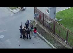 Enlace a Estaban rodando una película y no todo el mundo lo entendió