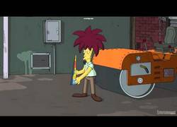 Enlace a El Actor Secundario Bob consigue matar a Bart en Los Simpson, el gran día ha llegado