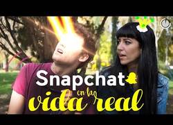 Enlace a Así sería Snapchat en la vida real