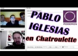 Enlace a Así reacciona la gente ante Pablo Iglesias en Chatroulette