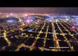 Enlace a Alucina como fue la Nochevieja en Lima (Perú). Grabado desde un dron. Maravilloso
