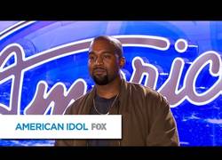 Enlace a Kanye West se presenta al casting de American Idol. ¡Atención a su show!