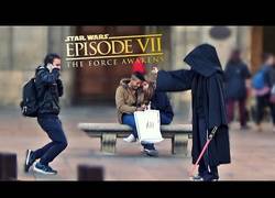 Enlace a Así es el entrenamiento de un jedi español por las calles