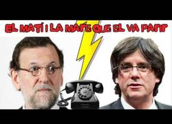 Enlace a Broma telefónica a Mariano Rajoy desde el programa catalán :