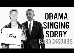 Enlace a Barack Obama nos vuelve a sorprender ahora cantando 