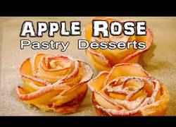 Enlace a Estas rosas de manzana y hojaldre son bien fáciles de hacer ¡y parecen buenísimas!
