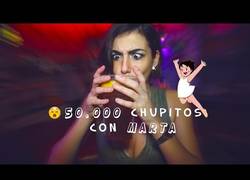 Enlace a 50.000 chupitos con Marta. Locura máxima la fiesta que se pega y como termina