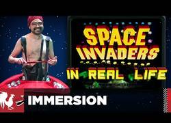 Enlace a Jugar al Space Invaders pasa a un siguiente nivel: hacerlo en la vida real