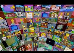 Enlace a 500 capítulos de los Simpson a la vez en 360º