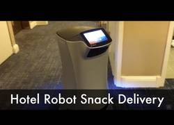 Enlace a Este hotel tiene un robot muy simpático que te deja los snacks en la puerta