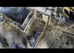 Enlace a Apocalípticas imágenes en las afueras de Donetsk a vista de dron