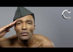 Enlace a Así son 100 años de la belleza masculina en 1 minuto: versión USA
