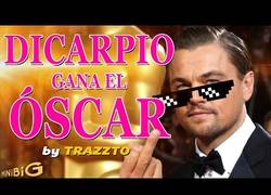Enlace a La parodia de Trazzto sobre el Oscar ganado por DiCaprio