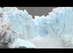 Enlace a Graban en directo la alucinante ruptura de el glaciar Perito Moreno