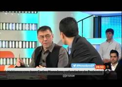 Enlace a Zasca enorme de Monedero a periodista de derechas de Antena 3