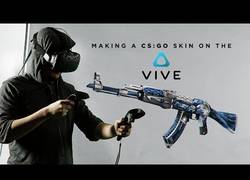 Enlace a Así se hace un diseño de arma con HTC Vive para CS:GO