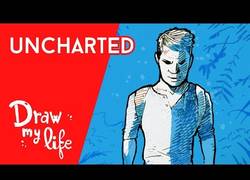 Enlace a La historia del protagonista de Uncharted contada por el mismo. Draw My Life de Nathan Drake