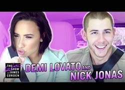 Enlace a Demi Lovato y Nick Jonas se apuntan al Carpool de James Corden [Inglés]