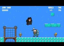 Enlace a Game of Throlls, la versión de Juego de Tronos al estilo Mario