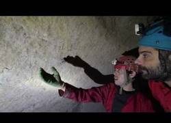 Enlace a Descubren pinturas de caballos y bisontes en la cueva de Atxurra (Vizcaya)