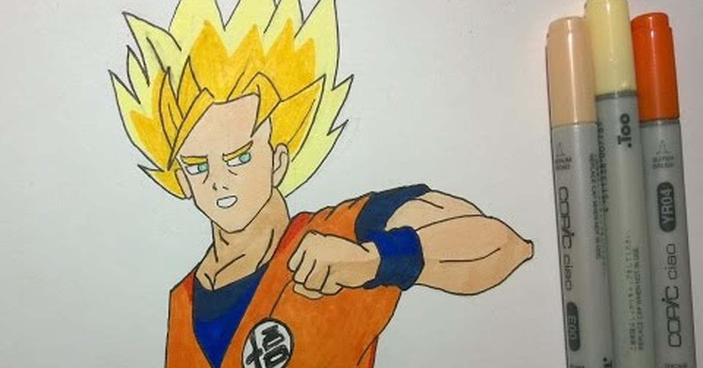 No tengo tele! / Dibujando a Goku Super Saiyan al grandioso estilo de  Dragon Ball Super