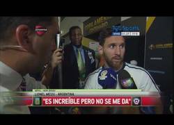 Enlace a El sorprendente anuncio de Messi tras perder la Copa América
