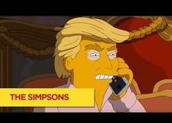Enlace a Los Simpson deben elegir entre Hillary Clinton o Donald Trump después de una llamada telefónica