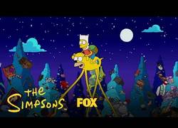 Enlace a Los Simpsons + Hora de aventuras