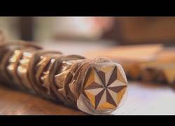 Enlace a El precioso mosaico japonés de madera