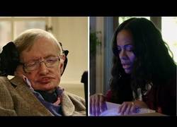 Enlace a ¿Zoe Saldaña? ¿Agujero de gusano? ¿Gato de Schrödinger? ¿Stephen Hawking? ¿Qué está pasando?