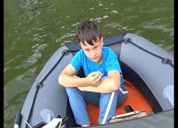 Enlace a Siempre es peligroso y a pescar con aparatos electrónicos