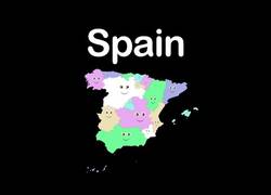 Enlace a Forma fácil para aprender geografía de España a ritmo de country