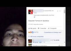 Enlace a Roba un iPhone en un saqueo y se graba sin querer en la retransmisión en directo en Facebook