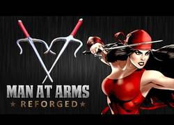 Enlace a Forjando los Sais de Elektra conocida por Daredevil