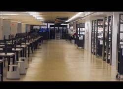 Enlace a No son las rebajas, son carreras para agarrar un sitio en la biblioteca para estudiar en Austria