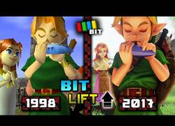 Enlace a The Legend of Zelda: comparación de gráficos de los años 1998 vs 2017