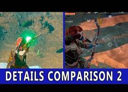 Enlace a Comparan en vídeo detalles y físicas de Horizon y Zelda Breath of the Wild
