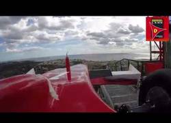 Enlace a La atracción principal de Ferrari Land, vista desde dentro