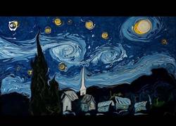 Enlace a Pintando el famoso cuadro de 