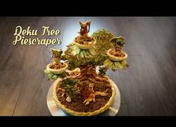 Enlace a Esta es la manera de hacer una tarta con la forma del árbol Deku de Zelda