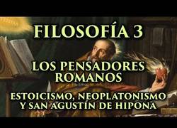 Enlace a Filosofía Romana y San Agustín de Hipona
