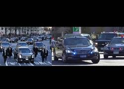 Enlace a El increíble despliegue que lían a su alrededor Obama y Putin