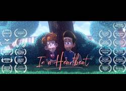 Enlace a In a Heartbeat, el corto de animación sobre el primer amor entre dos chicos que rompe esquemas